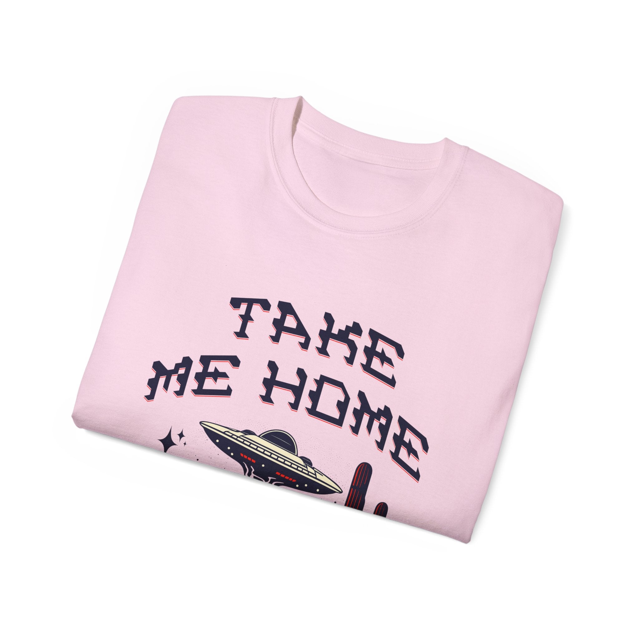 Take Me Home - Unisex Cotton Tee (Front) - Damned Threads